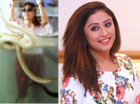 പാമ്പുകള്‍ നീന്തുന്ന വെള്ളത്തില്‍ അര്‍ച്ചന, റേറ്റിങ് കൂട്ടാന്‍ ചാനലുകാര്‍ കൊടുത്ത ടാസ്‌ക് കടന്നുപോയി