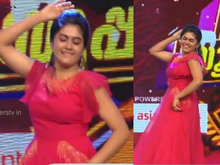 സായി പല്ലവിയെ വെല്ലുമോ.. പൊതുവേദിയില്‍ തൊണ്ടി മുതലിലെ നായികയുടെ കലക്കന്‍ ഡാന്‍സ്...