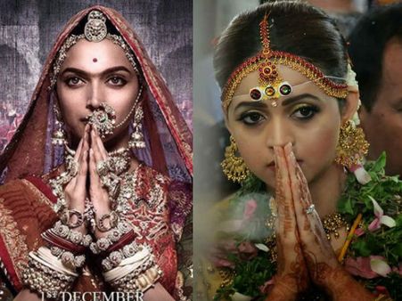 ദീപികയുടെ പദ്മാവതി ലുക്ക് വച്ചാണ് ഭാവനയെ ഒരുക്കിയത്, പത്മാവതിക്ക് ഒരു പ്രമോഷനുമായി!!!