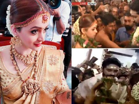 ഭാവന ഇനി നവീന് സ്വന്തം, അഞ്ച് വര്‍ഷത്തെ പ്രണയസാഫല്യത്തിന് വേദിയായി തിരുവമ്പാടി ക്ഷേത്രം!
