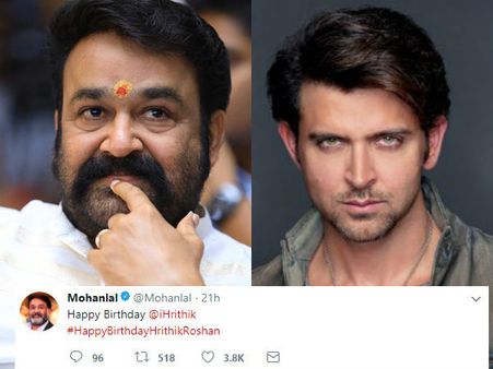 അപൂര്‍വ്വമായി സംഭവിക്കുന്നതാണിത്, മോഹന്‍ലാലിന്റെ പിറന്നാള്‍ ആശംസ ബോളിവുഡില്‍ ചര്‍ച്ചയാവുന്നു!!