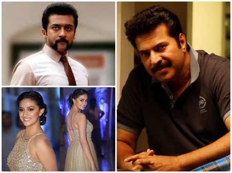 മമ്മൂട്ടിക്ക് പിന്നാലെ ആ റെക്കോര്‍ഡ് സൂര്യയ്ക്ക്, കീര്‍ത്തി സുരേഷിനും അഭിമാനിക്കാം!