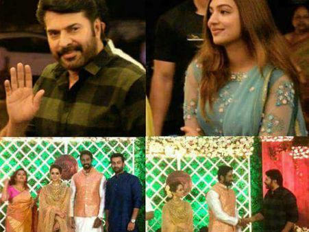 മമ്മൂട്ടിയുണ്ട്, പൃഥ്വിയുണ്ട്, സംയുക്തയുണ്ട്, ഭാവനയുടെ വിവാഹസത്കാരം തകര്‍ത്തു, ചിത്രങ്ങള്‍ വൈറല്‍!