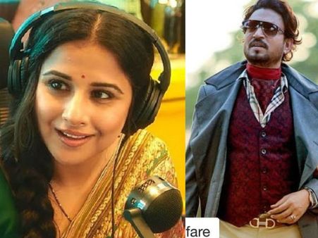 63ാംമത് ഫിലിംഫെയർ അവാർഡ് ; മികച്ച നടി വിദ്യാ ബാലൻ, നടൻ ഇർഫാൻ ഖാൻ