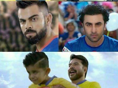 കേരള ബ്ലാസ്‌റ്റേഴ്‌സിന് വേണ്ടി മമ്മൂട്ടി ജേഴ്‌സിയണിഞ്ഞു, വിരാടിനും ജോണിനുമൊപ്പം മെഗാസ്റ്റാറും!