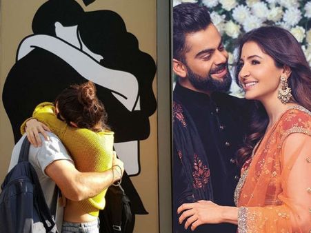 അനുഷ്‌കയെ കെട്ടിപ്പിടിച്ചു നില്‍ക്കുന്ന ഫോട്ടോ.. വൈറലായപ്പോള്‍ കോലി ഡിലീറ്റ് ചെയ്തു!!