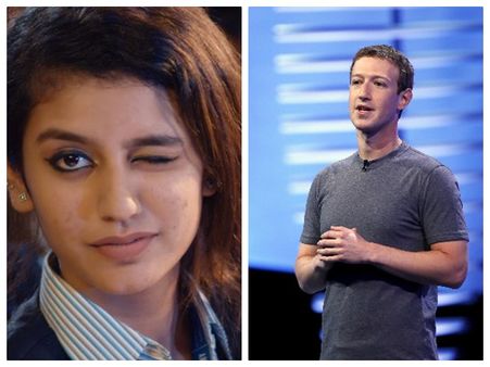 എന്റെ പ്രിയ വാര്യരെ ഇത് വല്ലാത്ത ചതിയായി പോയി! കണ്ണിറുക്കി ഒടുവില്‍ സുക്കര്‍ ബര്‍ഗിനെയും വീഴ്ത്തി!