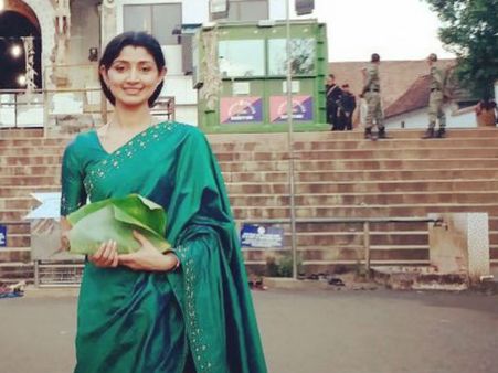 പത്മനാഭന് മുന്നില്‍ അനുഗ്രഹം തേടി ദിവ്യ ഉണ്ണി, ചിത്രം വൈറലാവുന്നു!