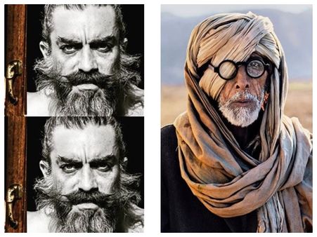 മേക്കോവര്‍ ഇങ്ങനെയാവുമോ? ആമിര്‍ ഖാന്റെയും അമിതാഭ് ബച്ചന്റെയും ലുക്കിന് പിന്നിലെ സത്യം പുറത്ത്!