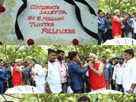 ആഘോഷങ്ങളുടെ പെരുമഴയായി ഒടിയന്‍ ലൊക്കേഷന്‍, ഇത്തവണത്തെ ആഘോഷത്തിന്റെ കാരണം? ചിത്രങ്ങള്‍ വൈറല്‍!