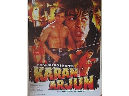 ഷാരൂഖും, സൽമാനും ആദ്യമായൊന്നിച്ച ചിത്രം; “കരൺ അർജ്ജുൻ”