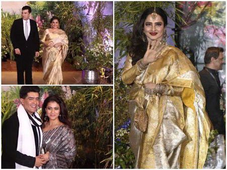 ഇങ്ങനേയും സാരിയുടുക്കാം! സോനത്തിന്റെ റിസപ്ഷനിൽ താരമായത് ഇവർ!! വീഡിയോ കാണാം...