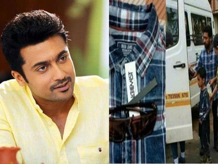 ഇതാണ് സൂര്യയെ പ്രിയങ്കരനാക്കുന്നത്!! മലയാളി ആരാധകന്റെ സമ്മാനവുമായി ലൊക്കേഷനിൽ, ഫോട്ടോ വൈറല്‍