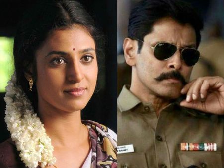 വിക്രമിനെയും വിക്രമിന്റെ സാമി സീക്വലിനെയും കളിയാക്കി നടി കസ്തൂരി!!