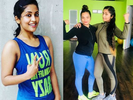 പ്രസവത്തോടെ കൈവിട്ട ശരീര സൗന്ദര്യം നവ്യ തിരിച്ചെടുക്കുന്നു, പുതിയ ചിത്രങ്ങള്‍ വൈറല്‍!!