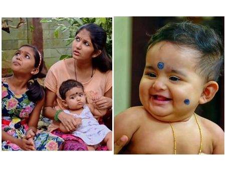 ഉപ്പും മുളകിലെയും കുഞ്ഞുവാവയ്ക്ക് പേരിട്ടു, പേരെന്താണെന്ന് അറിയേണ്ടേ? കുട്ടുമാമന്‍ വന്നത് നന്നായി!