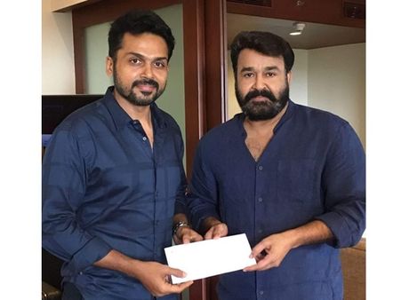 AMMAയ്ക്ക് സൂര്യ പ്രഖ്യാപിച്ച പത്ത് ലക്ഷം കാര്‍ത്തി കൈമാറി! കാണൂ