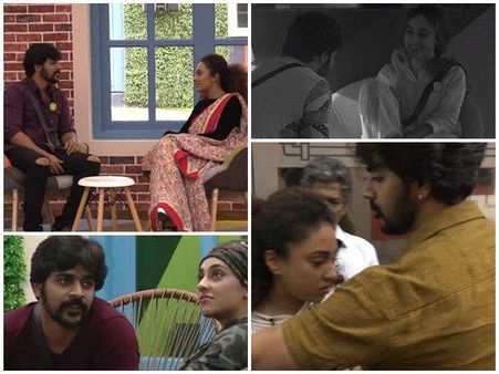 ശ്രീനിയെ കെട്ടിപ്പിടിച്ച് പേളി!! ഷർട്ടിൽ നിന്ന് അതും കിട്ടി, പേളി ഹൃദയം കൊടുത്തോയെന്ന് ലാലേട്ടൻ