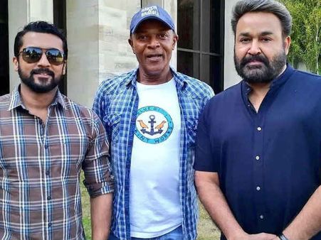 സൂര്യ ചിത്രത്തിന്റെ ചെന്നൈ ലൊക്കേഷനിലേക്ക് മോഹന്‍ലാലിന്റെ മാസ്സ് എന്‍ട്രി! വീഡിയോ വൈറലാവുന്നു!