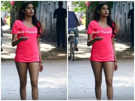 ജീന്‍സ് ഇടാന്‍ മറന്നു പോയി!! ജാന്‍വി കപൂറിന് നേരെ ട്രോള്‍ അക്രമണം