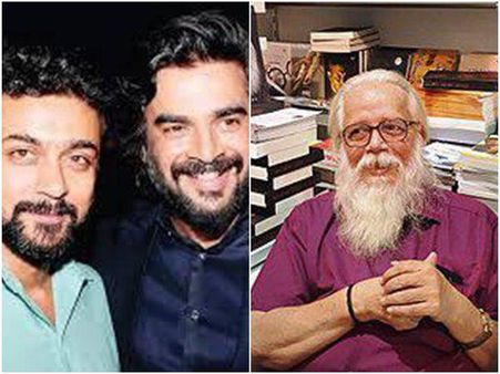 നമ്പി നാരായണന് അഭിനന്ദനവുമായി സൂര്യയും മാഡിയും!! കോടതി വിധിയും മാധവനും തമ്മിൽ ഒരു ബന്ധമുണ്ട്....