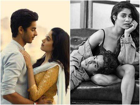 അഴിച്ചിട്ട മുടിയും പാതിവസ്ത്രവും! ജാന്‍വിയുടെ മടിയില്‍ ഇഷാനും! ഇത് കൈവിട്ട കളിയെന്ന് സോഷ്യല്‍ മീഡിയ!