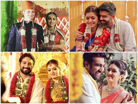 ഭാവന, ശ്രിയ, മേഘ്‌ന, സ്വാതി, ഈ വര്‍ഷം സ്‌നേഹിച്ച് വിവാഹിതരായത് 4 താരസുന്ദരിമാര്‍! എല്ലാവരും കിടുവാണ്