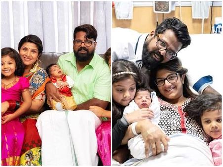 രംഭയുടെയും കുടുംബത്തിന്റെയും സന്തോഷത്തിന് പിന്നിലെ കാരണം അറിയുമോ? ചിത്രങ്ങള്‍ പറയും ആ കഥ! കാണൂ!