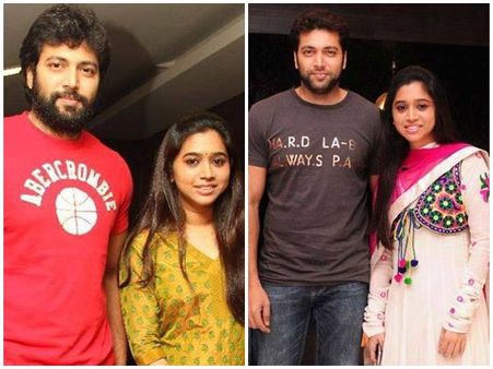 നായികമാരുമായി മുട്ടിയുരുമ്മി അഭിനയിക്കുമ്പോള്‍! ഭാര്യയുടെ പ്രതികരണത്തെക്കുറിച്ച് ജയം രവി പറഞ്ഞത്?