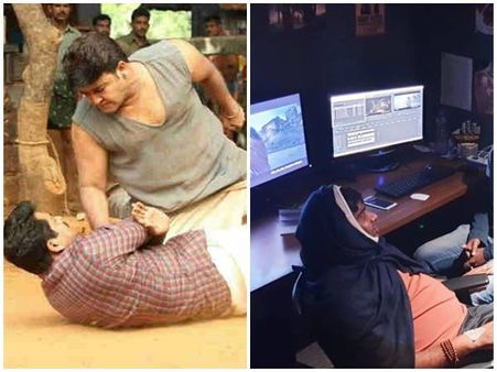 ഒടിയനെ തിയേറ്ററുകളിലേക്കെത്തിക്കണം! പരിക്കിനെ അവഗണിച്ചും ശ്രീകുമാര്‍ മേനോനെത്തി! കാണൂ!
