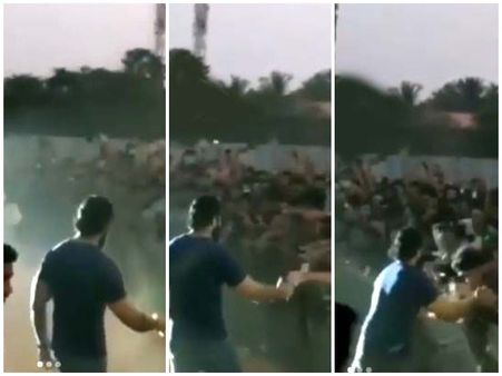 ഞാനുള്ളപ്പോള്‍ നിങ്ങളെ വീഴാന്‍ സമ്മതിക്കില്ല!! വിദ്യാർഥികളെ രക്ഷിച്ച് ഉണ്ണി മുകുന്ദൻ, വീഡിയോ കാണൂ