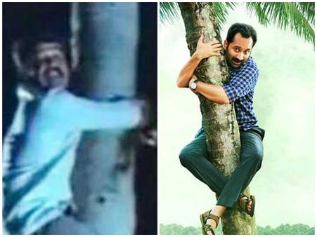 ലാലേട്ടനെ മാത്രമല്ല ഫഹദിനേയും നായ ഓടിച്ച് തെങ്ങിൽ കയറ്റി!! അതേ നായ തന്നെയാണോ ഇതും...