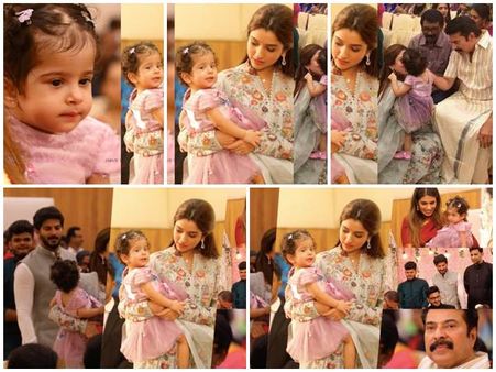 മമ്മൂട്ടിയെ കടത്തിവെട്ടി കുഞ്ഞുമറിയം! വിവാഹ ചടങ്ങിലെ താരമായി ദുല്‍ഖറിന്‍റെ മകള്‍! ചിത്രങ്ങള്‍ വൈറല്‍