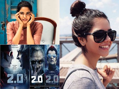 സംവിധായകന്‍ സമ്മതിച്ചില്ല, 2.o ഫസ്റ്റ് ഷോ കാണാന്‍ കഴിയാത്ത സങ്കടത്തില്‍ കല്യാണി പ്രിയദര്‍ശന്‍