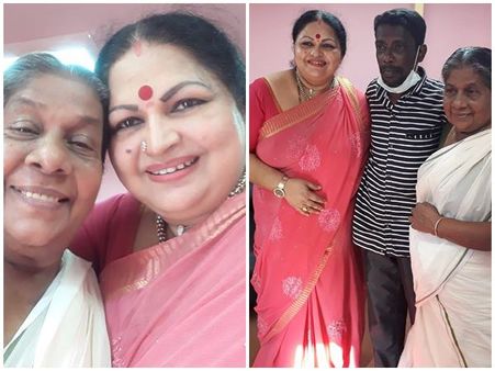 കിഷോറിനെ കാണാന്‍ പൊന്നമ്മ ബാബു ഓടിയെത്തി! അഭിമാനത്തോടെ വിളിക്കാം പൊന്നമ്മയെന്ന് സോഷ്യല്‍ മീഡിയ!