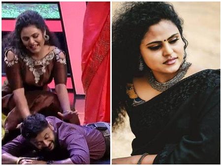 സിൽക്കായി വിൻസി ലാലേട്ടനായി പ്രസന്നാ മാസ്റ്റർ!! വിൻസിയുടെ ഹോട്ട് ചുവടുവെപ്പിൽ മാസ്റ്റർ വീണൂ..