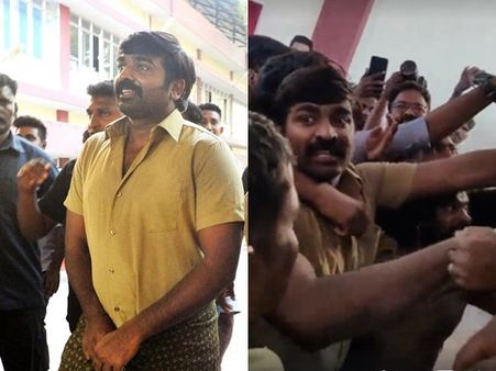 ദേഹത്ത് തൊടാന്‍ ശ്രമിച്ച കുഞ്ഞാരാധകന്റ കൈയ്യില്‍ ഉമ്മ വെച്ച് മക്കള്‍സെല്‍വന്‍! വീഡിയോ വൈറല്‍