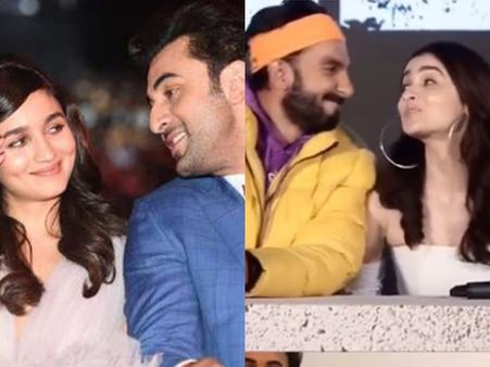 രണ്‍ബീര്‍ കപൂര്‍ കുറച്ചുകൂടി സ്‌പെഷ്യലെന്ന് രണ്‍വീര്‍! നാണത്താല്‍ ഉത്തരംമുട്ടി ആലിയ! വീഡിയോ വൈറല്‍