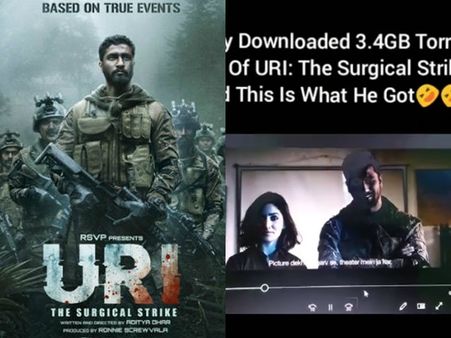 3.8 ജിബിയുളള ഉറി സിനിമ ഡൗണ്‍ലോഡ് ചെയ്തു! യുവാവിന് കിട്ടിയത് ഏട്ടിന്റെ പണി! വീഡിയോ വൈറല്‍!