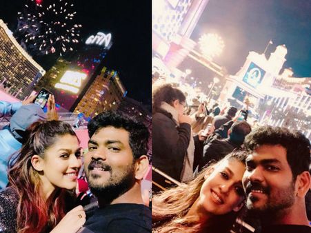 നയന്‍താരയുടെയും വിഘ്‌നേശിന്റെയും ന്യൂ ഇയര്‍ ആഘോഷം ദേ ദിങ്ങനെയായിരുന്നു