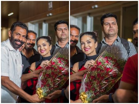 മമ്മൂട്ടി ചിത്രത്തിന് വേണ്ടി സണ്ണി ലിയോണ്‍ പറന്നെത്തി! കേരളത്തിലെത്തിയ സണ്ണിയ്ക്ക് വമ്പന്‍ സ്വീകരണം!