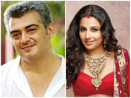 തലയുടെ ചിത്രത്തില്‍ വിദ്യ ബാലനും! താന്‍ അദ്ദേഹത്തിന് വേണ്ടിയാണ് സിനിമയില്‍ അഭിനയിക്കുന്നതെന്ന് വിദ്യ