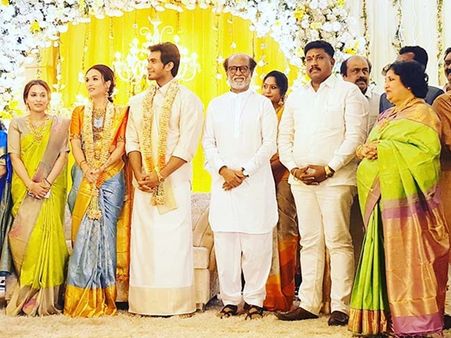 രജനീകാന്തിന്റെ മകള്‍ സൗന്ദര്യയുടെ പ്രീ വെഡ്ഡിങ് റിസപ്ഷന്‍ നടന്നു! വൈറലായി ചിത്രങ്ങള്‍! കാണൂ