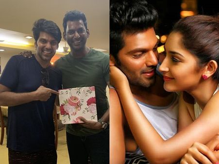 വിശാലിനെ വിളിക്കാതെ ആര്യയ്‌ക്കെന്ത് കല്യാണം! താരങ്ങളുടെ ചിത്രം ഏറ്റെടുത്ത് സോഷ്യല്‍ മീഡിയ! കാണൂ