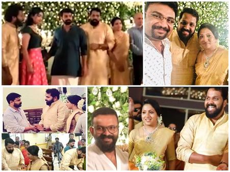 ദിലീപ്, ജയസൂര്യ, പ്രണവ്, പ്രയാഗ, നിമിഷ... അരുൺ ഗോപിയുടെ വിവാഹം ഗംഭീരമാക്കി താരങ്ങൾ, കാണൂ