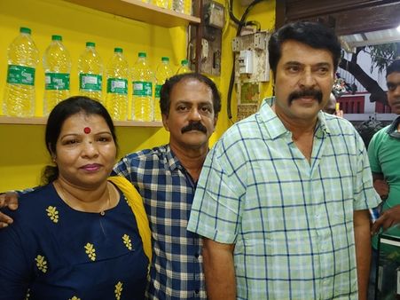 മെഗാസ്റ്റാറിന്റെ സന്ദർശനംകൊണ്ട് വാർത്തകളിൽ നിറഞ്ഞ ആരാധകനും ജ്യൂസ് കടയുടെ ഉടമയുമായ ഭാസ്‌ക്കർ പറയുന്നു