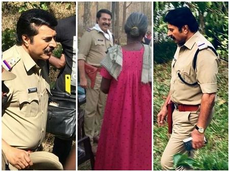 ഡെറിക്കിന് ശേഷം മാസ് ലുക്കില്‍ മമ്മൂട്ടി! പോലീസുകാരന്റെ കൊലമാസ്! ഉണ്ടയുടെ ലൊക്കേഷന്‍ ചിത്രങ്ങള്‍