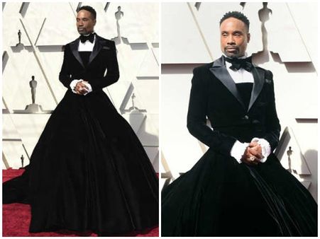 സ്ത്രീകള്‍ക്ക് പാന്റ്‌സ് ധരിക്കാമെങ്കില്‍ പുരുഷന് ഗൗണും ധരിക്കാം!! നടന്റെ വസ്ത്രധാരണം വിവാദമാകുന്നു