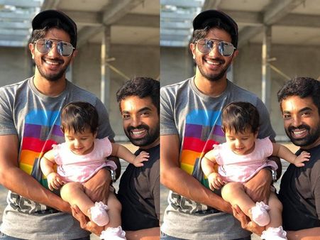 മറിയത്തിന്റെ ബേബി അങ്കിളിന് പിറന്നാളാശംസകള്‍! ഗ്രിഗറിക്കൊപ്പം ദുല്‍ഖറും മറിയവും! ചിത്രം വൈറല്‍! കാണൂ