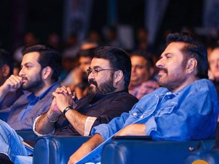 മലയാളത്തിന്റെ ഇതിഹാസ താരങ്ങള്‍ക്കൊപ്പമുളള ചിത്രം പങ്കുവെച്ച് പൃഥ്വി! വൈറലായി പോസ്റ്റ്! കാണൂ